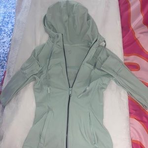 Lululemon delicate mint nulu jacket! RARE